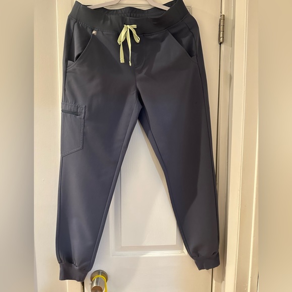 Figs Pants - Figs Zamora Joggers Size Small Space Navy Good Condition